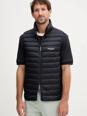 Armani Exchange bezrękawnik puchowy kolor granatowy zimowy XM001576 AF16927