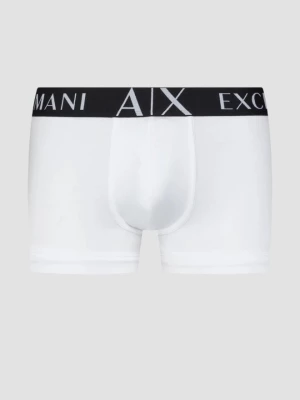 ARMANI EXCHANGE Białe bokserki 3PACK