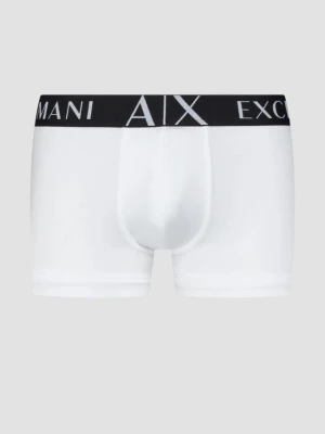 ARMANI EXCHANGE Białe bokserki 3PACK, Rozmiar L