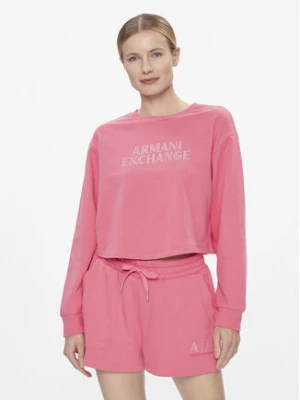 Zdjęcie produktu Armani Exchange Bluza 3DYM90 YJFHZ 14BH Różowy Regular Fit