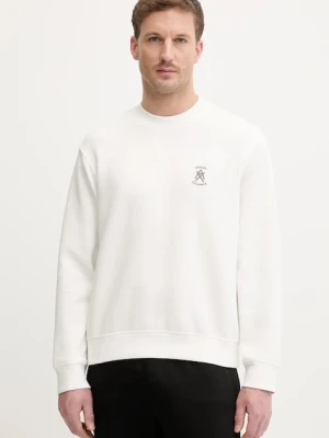 Armani Exchange bluza beżowy