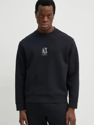 Armani Exchange bluza granatowy