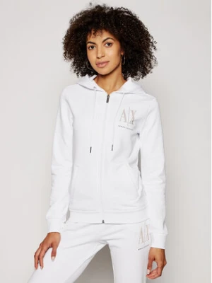 Armani Exchange Bluza 8NYM21 YJ68Z 1000 Biały Regular Fit
