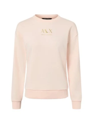 Armani Exchange Bluza Kobiety Bawełna różowy,