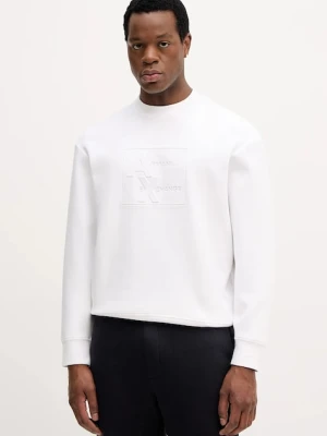 Armani Exchange bluza męska kolor biały gładka XM001371 AF13047