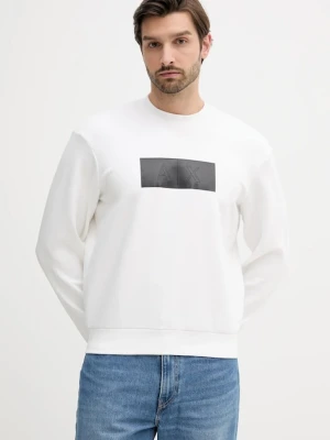 Armani Exchange bluza męska kolor biały z aplikacją XM000743 AF13047
