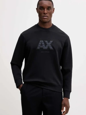 Armani Exchange bluza męska kolor granatowy z aplikacją XM001399 AF13047
