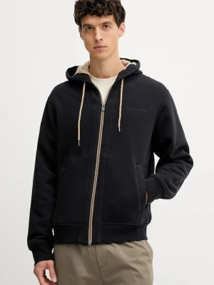 Armani Exchange bluza męska kolor granatowy z kapturem gładka XM001026 AF16279