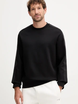 Armani Exchange bluza męska z bawełną czarny