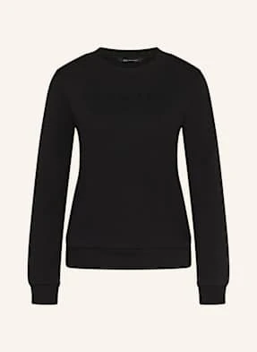 Armani Exchange Bluza Nierozpinana Z Ozdobnymi Kamykami schwarz