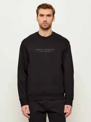 Armani Exchange Bluza | Regular Fit czarny