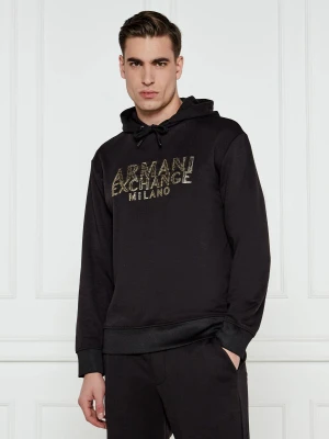 Armani Exchange Bluza | Regular Fit czarny
