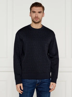 Armani Exchange Bluza | Regular Fit granatowy