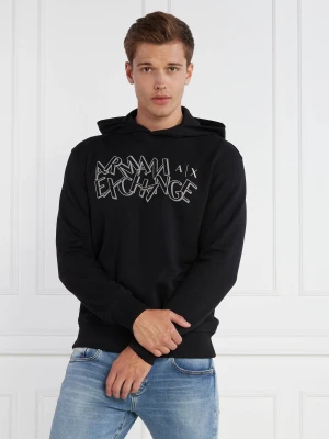 Armani Exchange Bluza | Regular Fit czarny