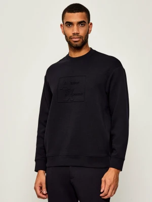 Armani Exchange Bluza | Regular Fit granatowy