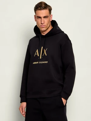 Armani Exchange Bluza | Regular Fit czarny