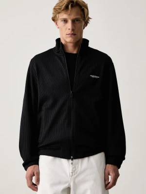 Armani Exchange bluza rozpinana męska granatowy