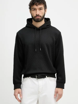 Armani Exchange bluza z kapturem męska czarny
