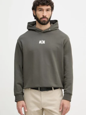 Armani Exchange bluza z kapturem męska bawełniana