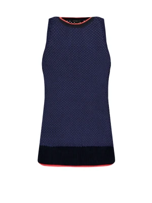 Armani Exchange Bluzka | Slim Fit granatowy