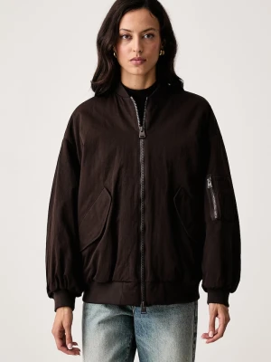 Armani Exchange bomberka damska brązowy