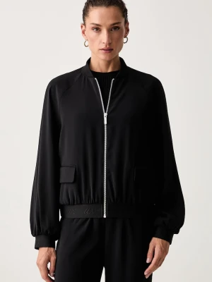 Armani Exchange bomberka damska czarny
