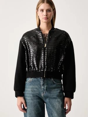 Armani Exchange bomberka damska czarny