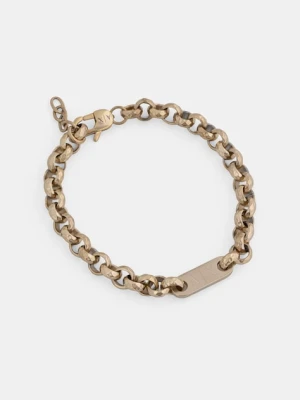 Armani Exchange bransoletka męska ze stali nierdzewnej Classic