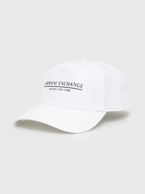 Armani Exchange czapka bawełniana