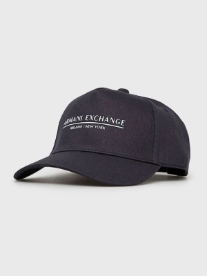 Armani Exchange czapka bawełniana