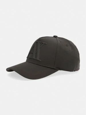 Armani Exchange czapka bejsbolówka męska czarny