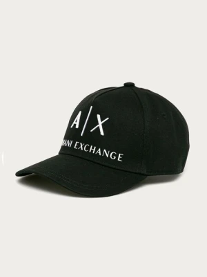 Armani Exchange czapka kolor czarny z aplikacją 954039 CC513 NOS