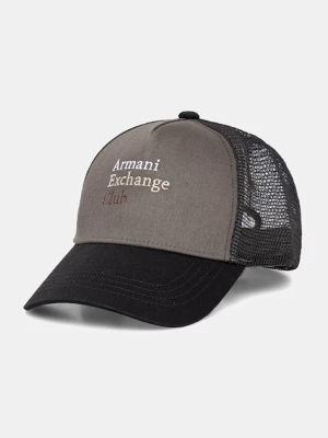 Armani Exchange czapka trucker męska