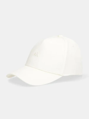 Armani Exchange czapka z daszkiem bawełniana
