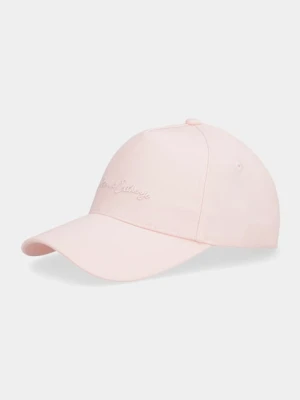 Armani Exchange czapka bejsbolówka damska bawełniana