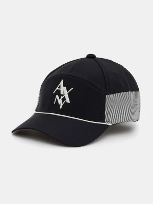 Armani Exchange czapka z daszkiem kolor granatowy XM001514 AF15606