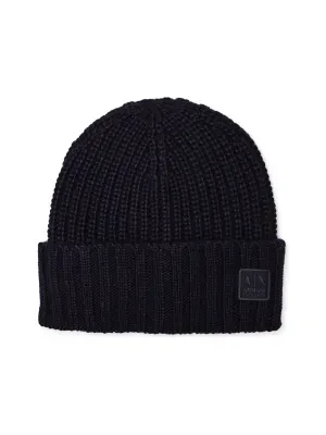 Armani Exchange Czapka | z dodatkiem wełny