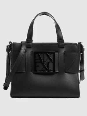 ARMANI EXCHANGE Czarna mała klasyczna torebka