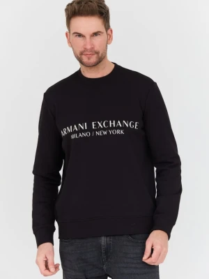 ARMANI EXCHANGE Czarna męska bluza, Rozmiar L