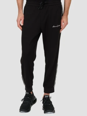 ARMANI EXCHANGE Czarne męskie spodnie dresowe, Rozmiar XL