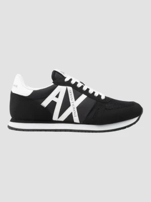 ARMANI EXCHANGE Czarno-białe sneakersy