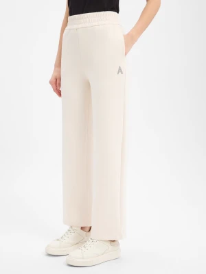 Armani Exchange Damskie spodnie dresowe Kobiety biały,