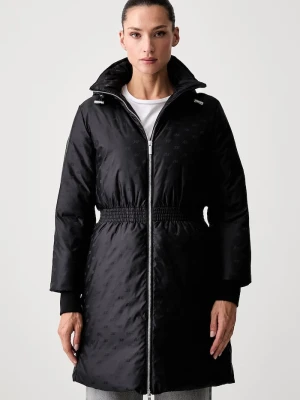 Armani Exchange długa kurtka damska czarny