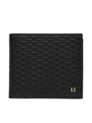 Armani Exchange Duży Portfel Męski 958098 4R847 00020 Czarny