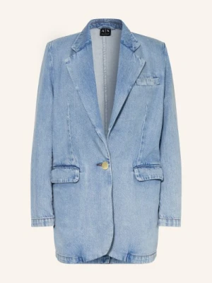 Armani Exchange Dżinsowa Marynarka blau