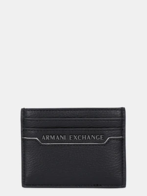 Armani Exchange etui na karty kolor czarny XM000169 AF17205