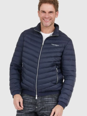 ARMANI EXCHANGE Granatowa puchowa kurtka przejściowa męska, Rozmiar S