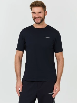 ARMANI EXCHANGE Granatowy męski t-shirt, Rozmiar XL