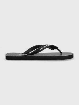 Armani Exchange japonki męskie kolor czarny XUQ002.XV676.00002