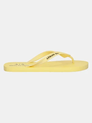 Armani Exchange japonki męskie kolor żółty XUQ002 XV676 U669